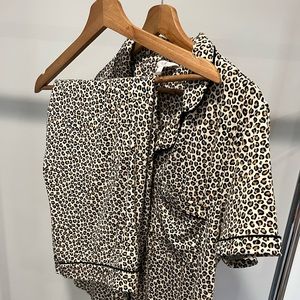 Soft pajama set. Barely worn. Matching set. L (12-15)